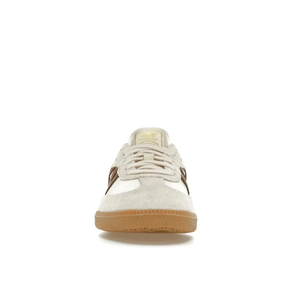 adidas Samba OG Cream White Preloved Brown Mens Size 9 Shoes ID1447 NEW - Picture 5 of 6